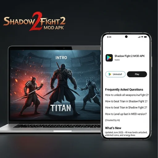 Shadow Fight 2 MOD APK 2025 v2.41.7 Unlimited All, Max Level 1 hero image of shadow fight mod apk